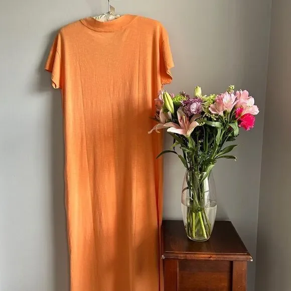 Aerie Orange Sherbet Maxi Dress - Picture 7 of 8